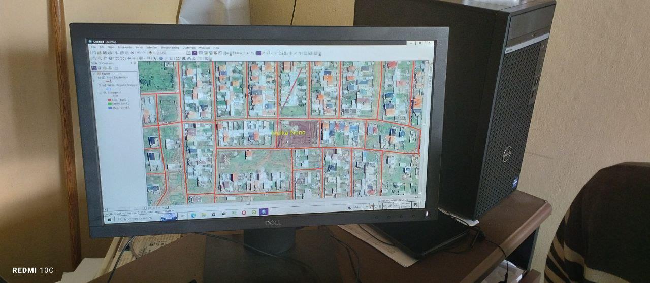 GIS Mapping on Screen